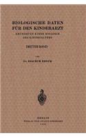 Biologische Daten Für Den Kinderarzt