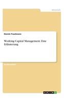 Working Capital Management. Eine Erläuterung: (German)