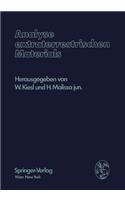 Analyse Extraterrestrischen Materials