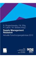 Supply Management Research