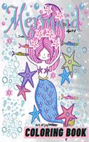 Mermaid Coloring Book Ages 4-8: Amazing 60 Coloring Pages for Kids with Cute Mermaids and their friends &#9474; Activity Book with Adorable Designs for Girls