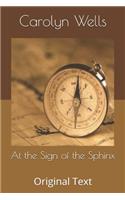 At the Sign of the Sphinx: Original Text