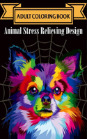 Adult Coloring Book Animal Stress Relieving Designs