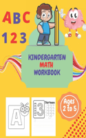 Kindergarten Math Workbook