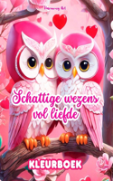 Schattige wezens vol liefde Kleurboek Bron van oneindige creativiteit Ideaal cadeau voor Valentijnsdag