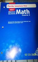 FL Solutions Keys MS Math 2004 Crs 2