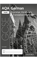 AQA GCSE German Higher Grammar, Vocabulary & Translation Workbook for the 2016 specification (Pack of 8)