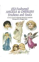 Old-Fashioned Angels and Cherubs Stickers and Seals