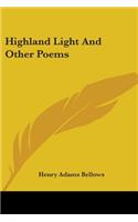 Highland Light And Other Poems