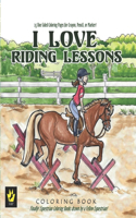 I Love Riding Lessons Coloring Book
