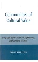 Communities of Cultural Value