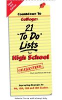 Countdown to College: 21 'to Do' Lists for High School
