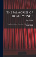 The Memories of Rose Eytinge
