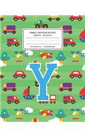 Primary Composition Notebook Grades K-2 Story Journal Y