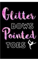 Glitter Bows Pointed Toes