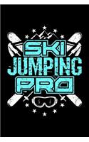 Ski Jumping Pro: Blank Paper Sketch Book - Artist Sketch Pad Journal for Sketching, Doodling, Drawing, Painting or Writing