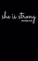 She Is Strong