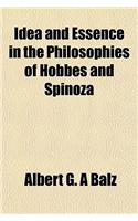 Idea and Essence in the Philosophies of Hobbes and Spinoza