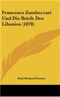Francesco Zambeccari Und Die Briefe Des Libanios (1878)