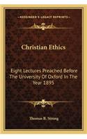 Christian Ethics