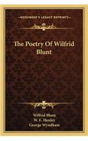The Poetry Of Wilfrid Blunt