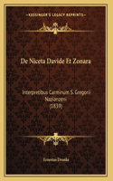 De Niceta Davide Et Zonara