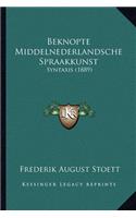 Beknopte Middelnederlandsche Spraakkunst