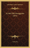 Az 1662 Diki Orszaggyules (1873)