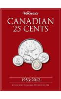 Canadian 25 Cents 1953 - 2012