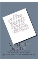 Write It Right