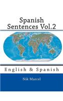 Spanish Sentences Vol.2