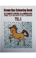Grown Ups Colouring Book Captivating Patterns Vol. 4 Mandalas