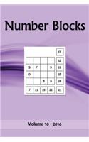 Number Blocks: Volume 10 2016