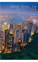 Hong Kong, Cn Dot-Grid Notebook: 150 Page Sketchbook Scrapbook Notebook(2 Business 150 Dot-Grid)