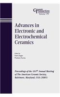 Advances in Electronic and Electrochemical Ceramics