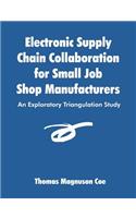 Electronic Supply Chain Collaboration for Small Job Shop Manufacturers