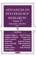 Advances in Psychology Research