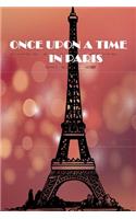 once upon a time in paris: tourists notebook for holidays