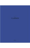 Undated Blue Planner