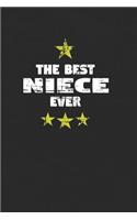The Best Niece Ever Lined Journal