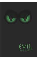 Evil Plans And Stuff Journal