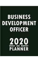 Business Development Officer 2020 Weekly and Monthly Planner: 2020 Planner Monthly Weekly inspirational quotes To do list to Jot Down Work Personal Office Stuffs Keep Tracking Things Motivations Notebook