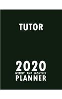 Tutor 2020 Weekly and Monthly Planner