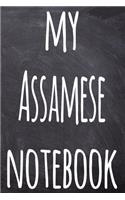 My Assamese Notebook: The perfect gift for anyone learning a new language - 6x9 119 page lined journal!