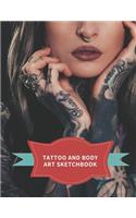Tattoo And Body Art Sketchbook