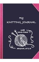 My knitting journal