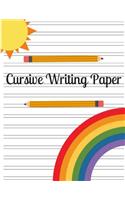 Cursive Writing Paper