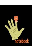 Notebook: (Cute Finger Puppets)