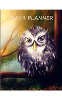 2019 Planner: 1 Year Planner for January 2019 Through December 2019. 8.5x11 with 53 Pages