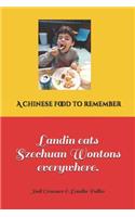 Landin eats Szechuan Wontons everywhere.: A Chinese food to remember